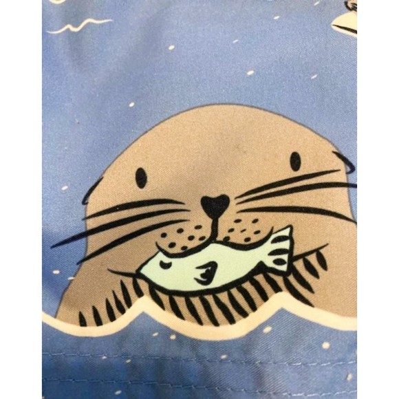 NWT Cat And Jack Boys Swim Trunks Size 18m - Picture 3 of 9